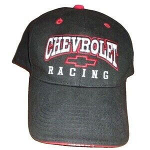 Chevrolet Racing GM Official Genuine Licensed Cap Black & Red Adjustable